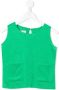 Little Bambah Terry cropped tanktop Groen - Thumbnail 1