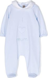 Little Bear Pyjama met borduurwerk Blauw