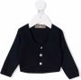 Little Bear Ribgebreid vest Blauw - Thumbnail 1