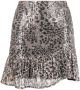 LIU JO Mini-rok met dierenprint Beige - Thumbnail 1