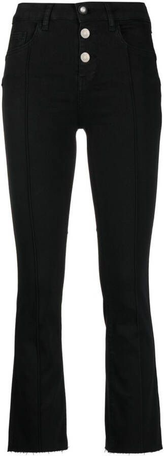 LIU JO Cropped jeans Zwart