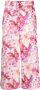 LIU JO Broek met bloemenprint Paars - Thumbnail 1
