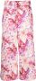 LIU JO Broek met bloemenprint Paars - Thumbnail 1