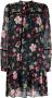 LIU JO Mini-jurk met bloemenprint Zwart - Thumbnail 1