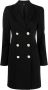 LIU JO Mini-jurk met dubbele rij knopen Zwart - Thumbnail 1