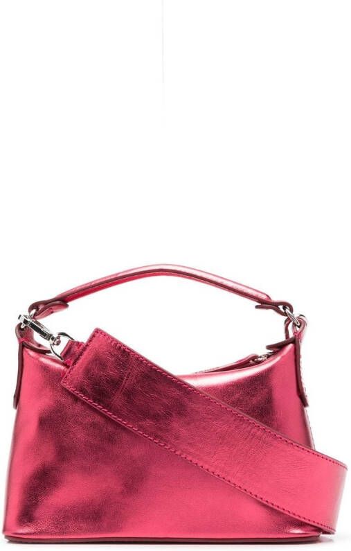 LIU JO Shopper met metallic afwerking Roze
