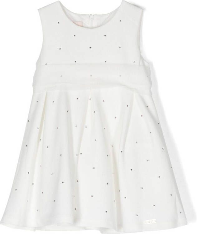 Liu Jo Kids Mouwloze jurk Wit