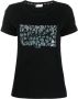 LIU JO T-shirt verfraaid met logo Zwart - Thumbnail 1