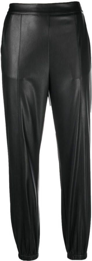 LIU JO Broek met toelopende pijpen Zwart