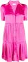 LIU JO Mini-jurk met V-hals Roze - Thumbnail 1
