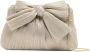 Loeffler Randall Rayne clutch met strik Zilver - Thumbnail 1