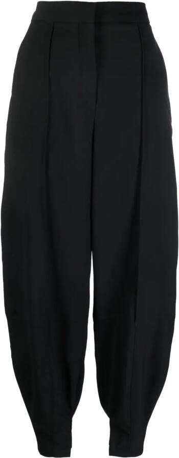 LOEWE Pantalon met toelopende pijpen Zwart