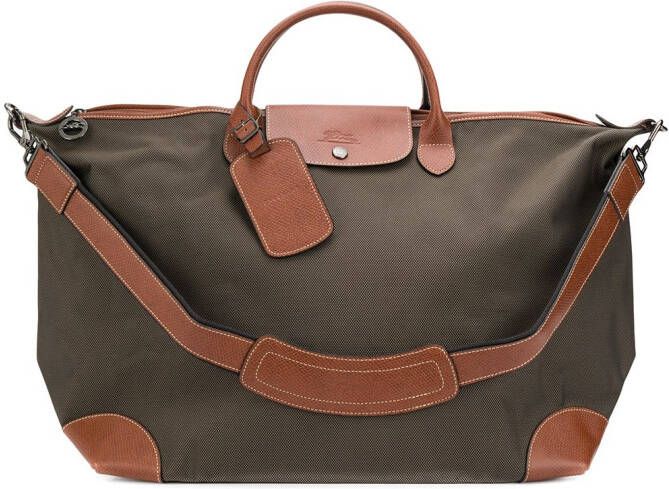 Longchamp Boxford grote reistas Groen