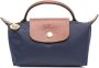 Longchamp Le Pliage make-up tas Blauw - Thumbnail 1