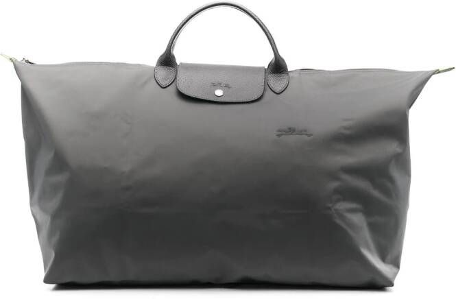 Longchamp Le Pliage medium reistas Grijs