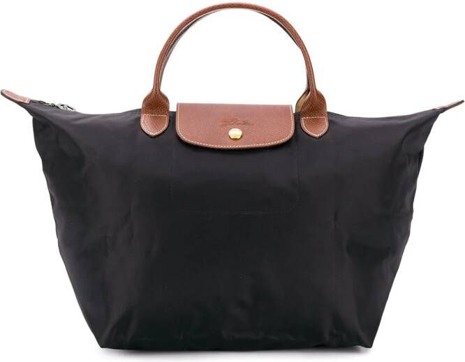 Longchamp Le Pliage medium draagtas Zwart