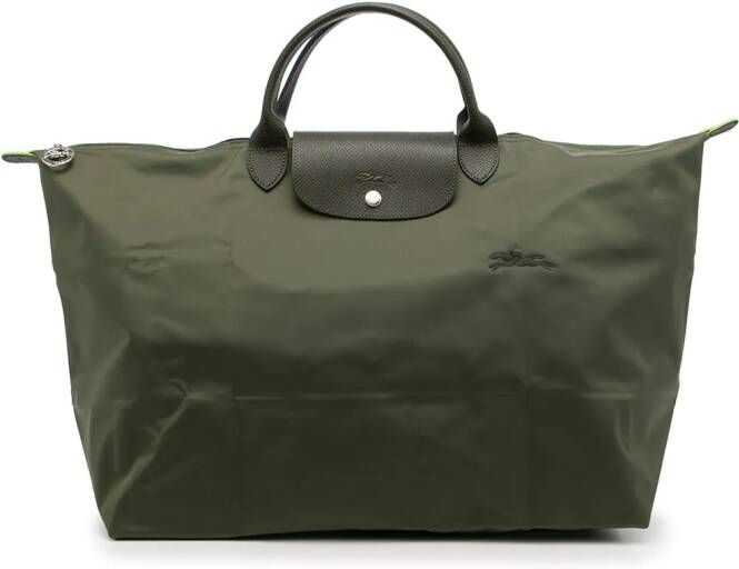 Longchamp Sac de voyage L Le Pliage reistas Groen