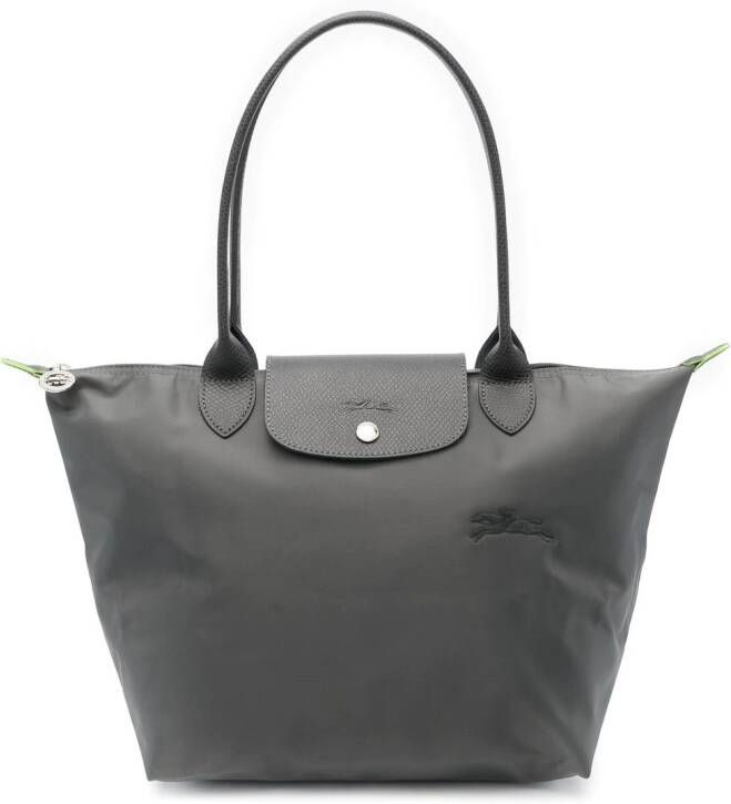 Longchamp Le Pliage medium shopper Grijs