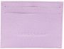 Longchamp Leren pasjeshouder Paars - Thumbnail 1
