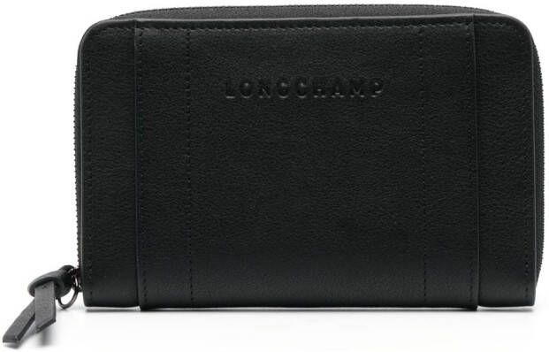 Longchamp Leren portemonnee Zwart