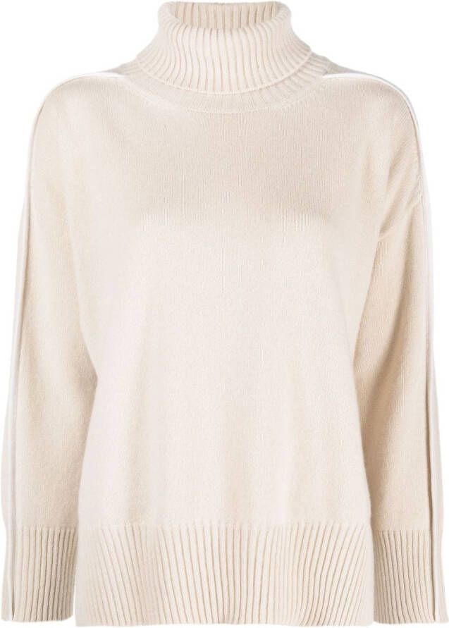 Lorena Antoniazzi Coltrui met contrasterende afwerking Beige