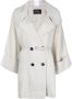 Lorena Antoniazzi Trenchcoat met dubbele rij knopen Bruin - Thumbnail 1