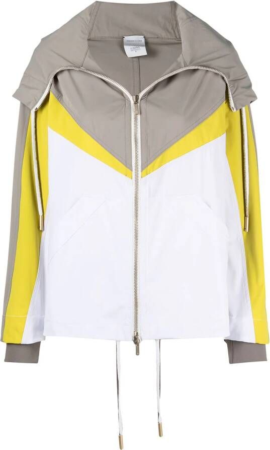 Lorena Antoniazzi Jack met capuchon Beige