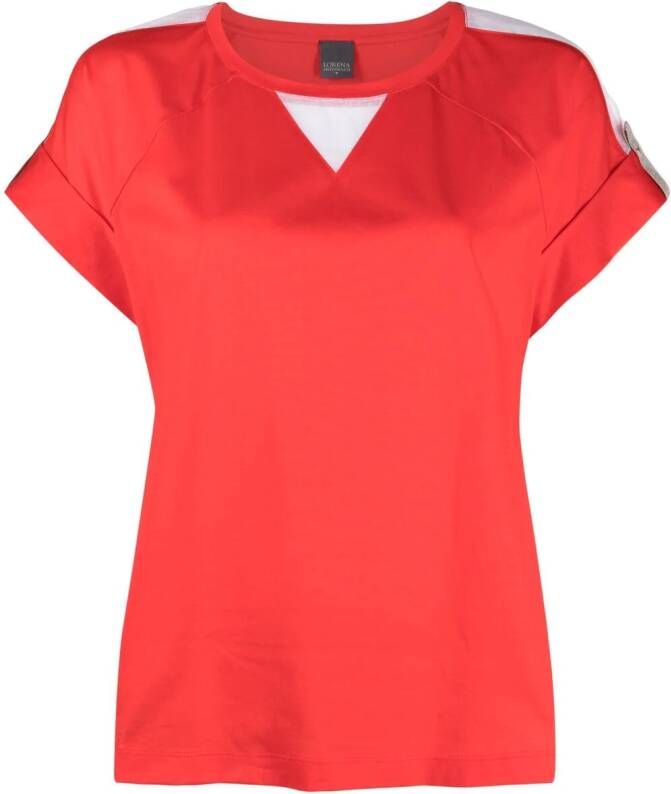 Lorena Antoniazzi T-shirt met print Rood