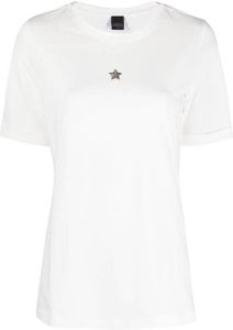 Lorena Antoniazzi T-shirt met sterdetail Wit
