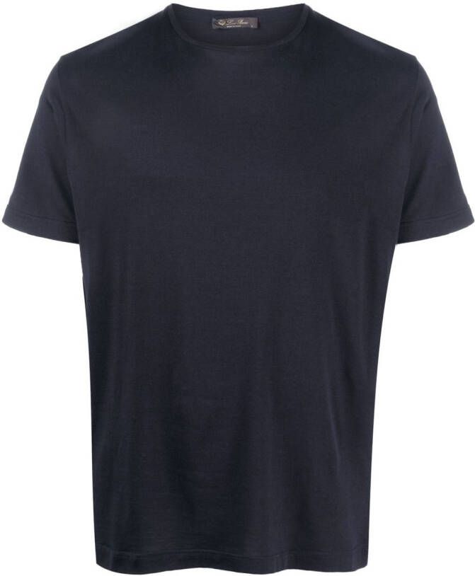 Loro Piana Klassiek T-shirt Blauw