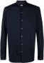 Loro Piana Overhemd met gespreide kraag Blauw - Thumbnail 1