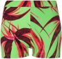 Louisa Ballou Shorts met botanische print Groen - Thumbnail 1