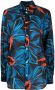 Louisa Ballou Overhemd met bloemenprint Blauw - Thumbnail 1
