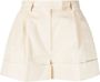Loulou High waist shorts Beige - Thumbnail 1