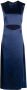 LouLou de Saison Satijnen midi-jurk Blauw - Thumbnail 1