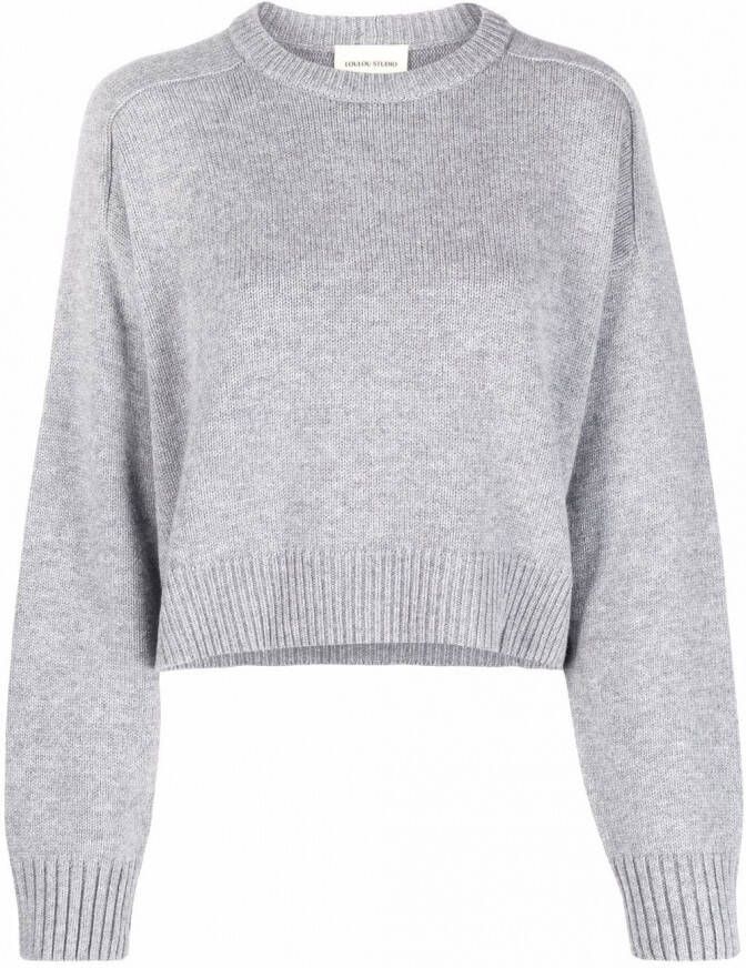 LouLou de Saison Cropped trui Grijs