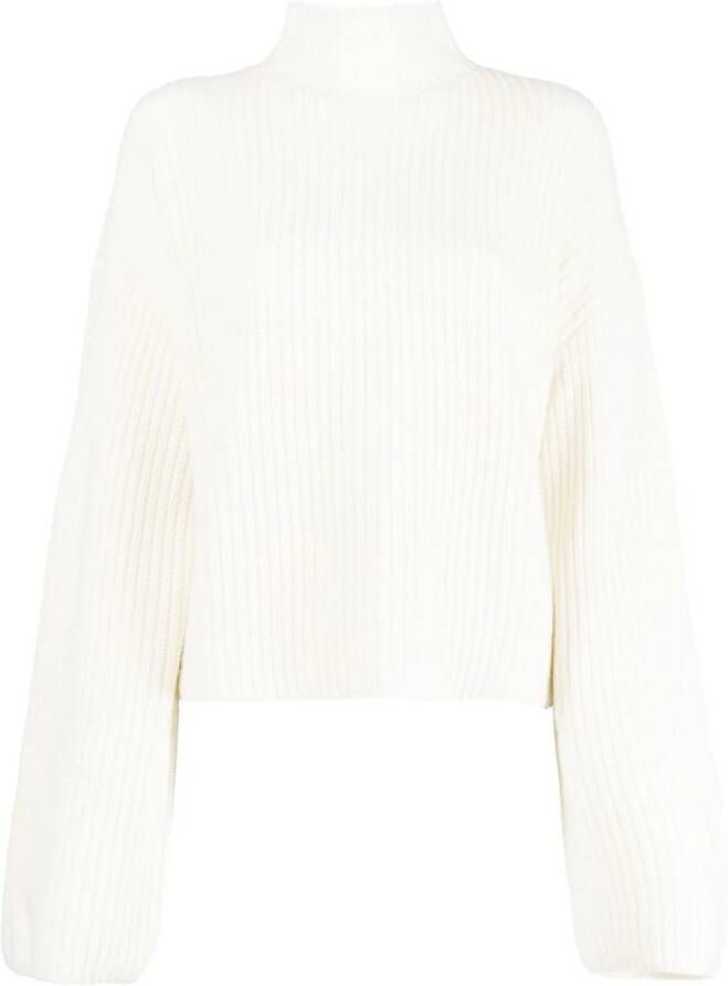 LouLou de Saison Faro kasjmier trui Beige