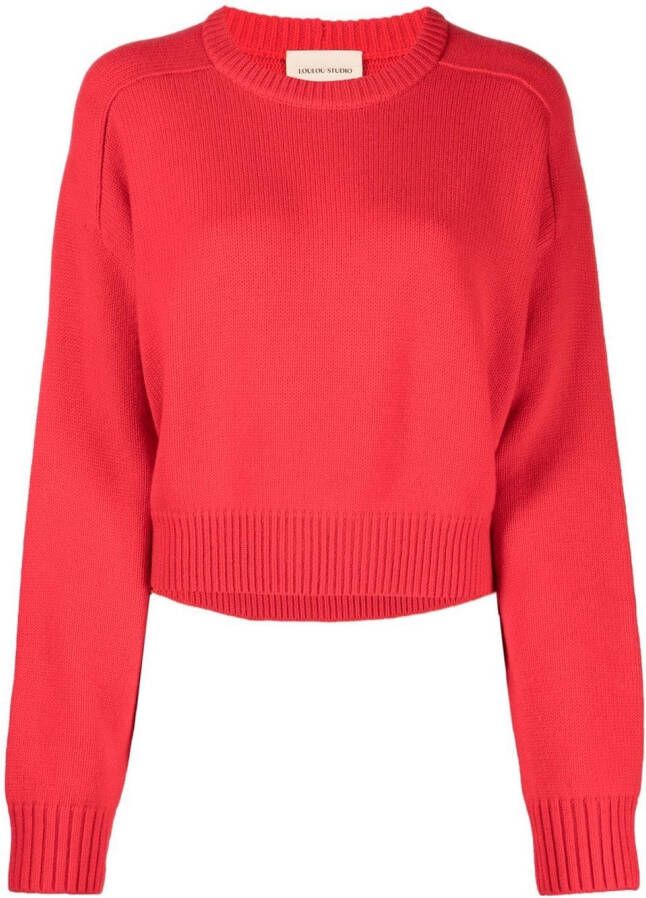 LouLou de Saison Kasjmier trui Rood