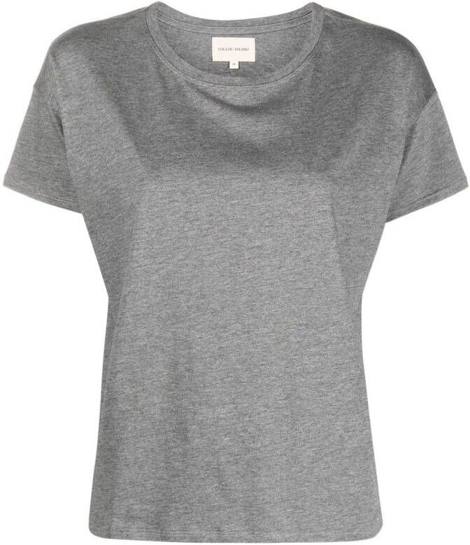 LouLou de Saison Katoenen T-shirt Grijs