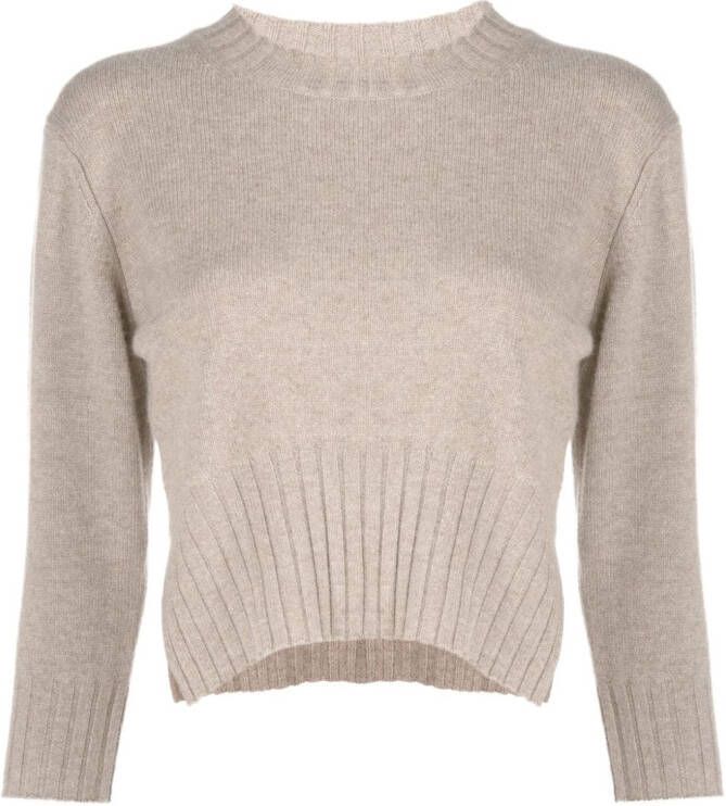 LouLou de Saison Kasjmier trui Beige