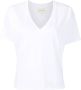 LouLou de Saison T-shirt met V-hals Wit - Thumbnail 1