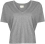 LouLou de Saison T-shirt met V-hals Grijs - Thumbnail 1