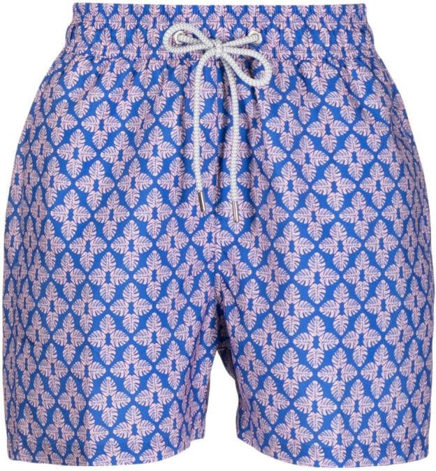 LOVE BRAND & Co. Zwembroek met trekkoord Blauw
