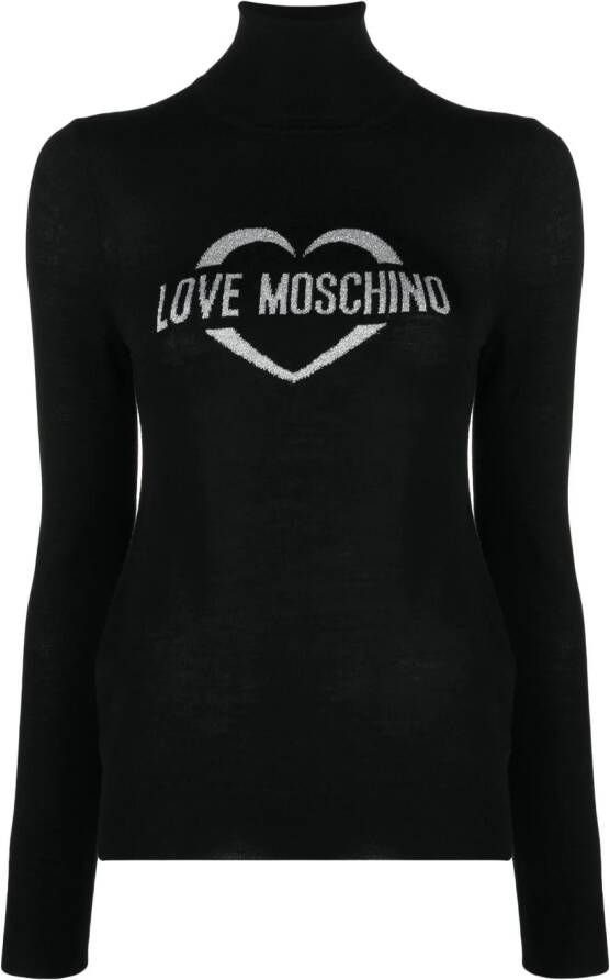 Love Moschino Hou van moschino truien zwart Dames