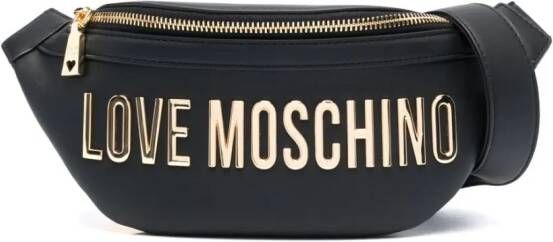 Love Moschino Heuptas met logoprint Zwart