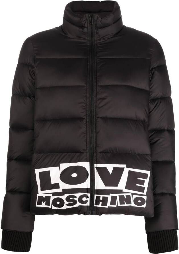 Love Moschino Jack met logoprint Zwart