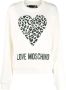 Love Moschino Katoenen sweater Beige - Thumbnail 1