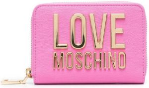 Love Moschino Handtas met rits Roze