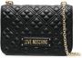 Love Moschino Schoudertas met logoplakkaat Zwart - Thumbnail 1