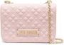 Love Moschino Schoudertas met logoplakkaat Roze - Thumbnail 1